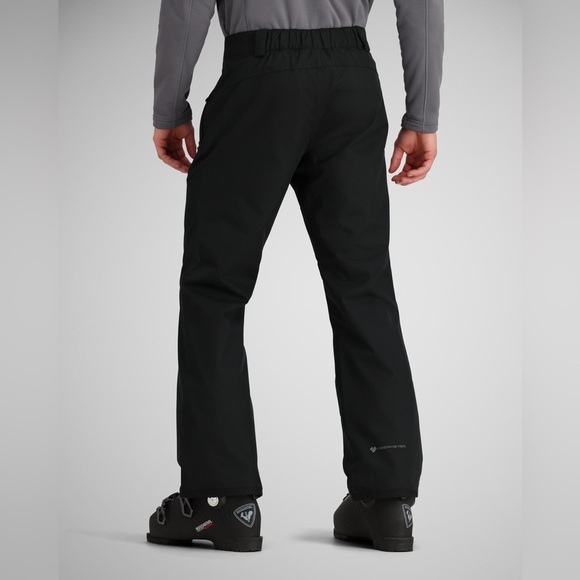 Obermeyer Keystone black snow ski‎ snowboard pants men’s large short 30” inseam - Picture 2 of 15